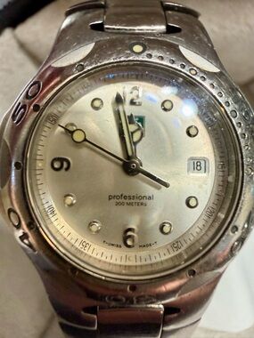 Tag Heuer Silver Dial Professional Stainless Steel Women's Smartwatch